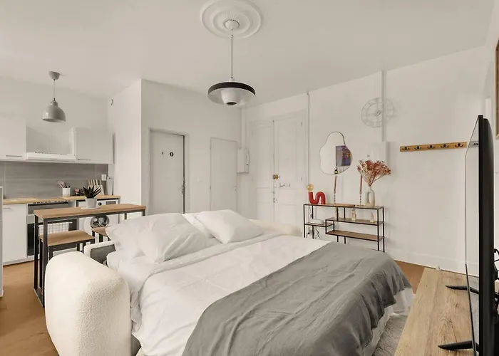 Chic & Cosy - Beau T2 Avec Parking شقة *