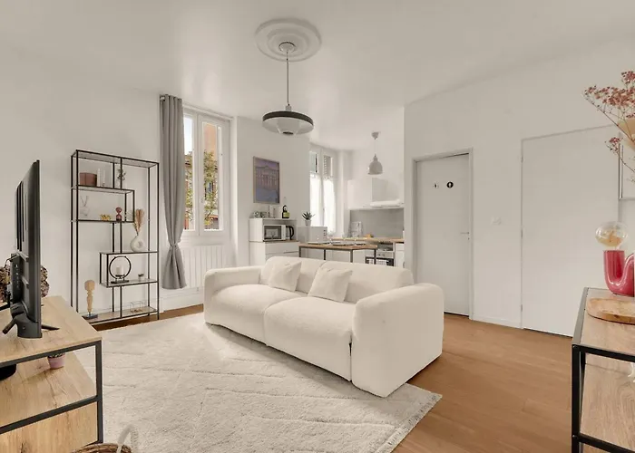 Chic & Cosy - Beau T2 Avec Parking 툴루즈