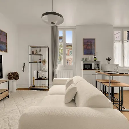 Apartman Chic & Cosy - Beau T2 Avec Parking Toulouse
